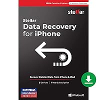 Stellar Data Recovery for iPhone v5.0.0.6 | 3 Devices | 1 Year | [PC Download]