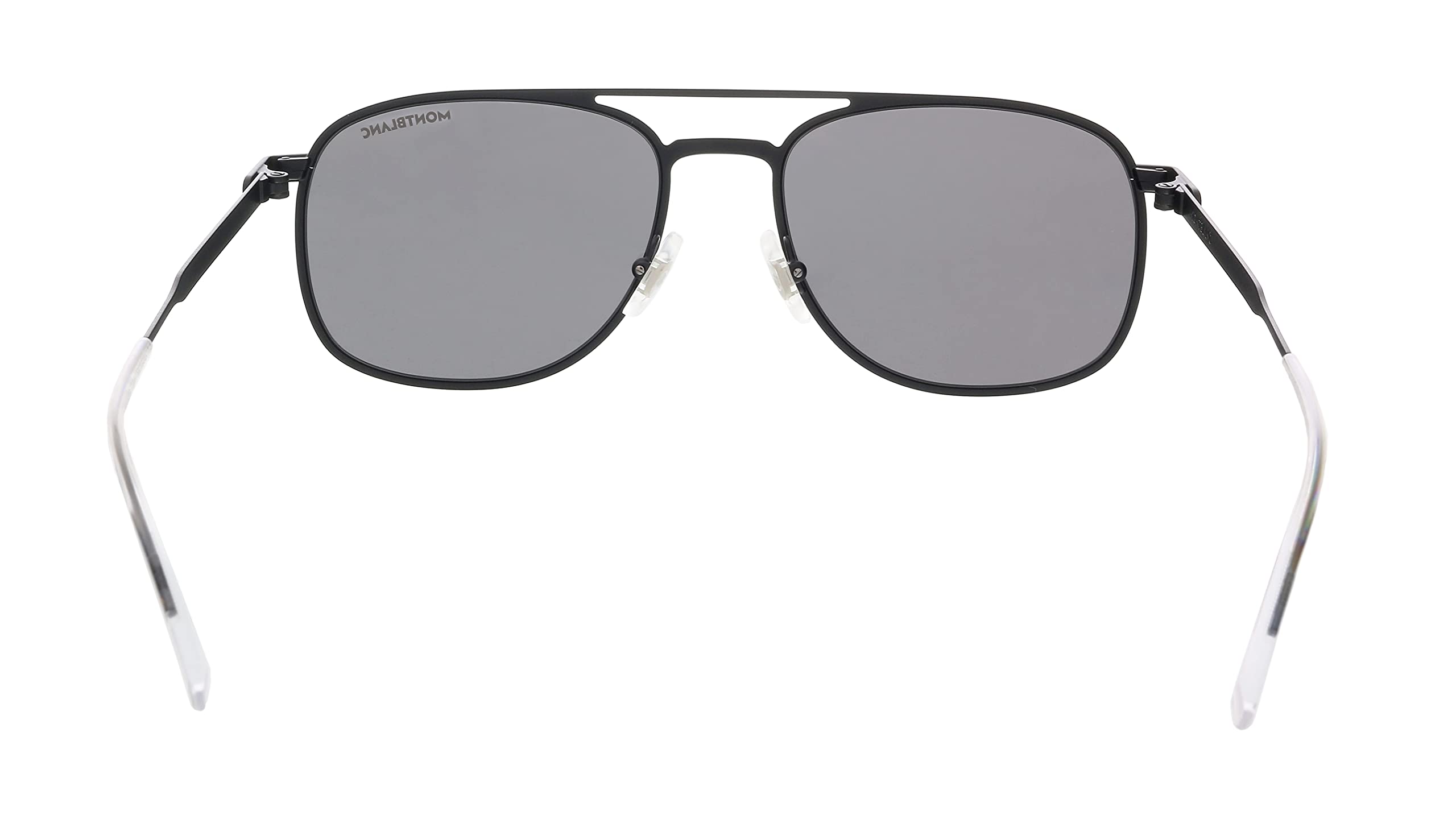 Montblanc MB0143S-001 Black Aviator Sunglasses for mens