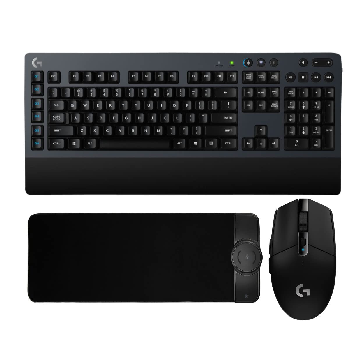 Logitech G613 Gaming Keyboard Bundle With Logitech G305 Gaming Mouse and Pad Bundle (3 Items)