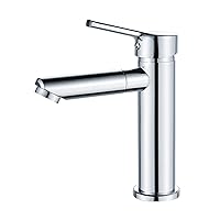 AANAN Faucets, Kitchen Taps Brass Bathroom Basin Faucets Basin Mixer Sink Bath Drinking Water Tap Mixer Chrome Modern Washbasin