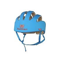 [Beilibao] Infant Protective Hat 2016 year model head protector baby Toddler helmet Safety Keeper lightweight comfort Headguard Soft Gear Adjustable Infant No Bumps Walk Harnesses (Blue)
