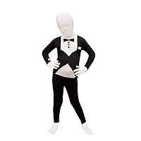 Tuxedo Kids Morphsuit Fancy Dress Costume - size Large 4’-4’6” (120cm - 137cm)