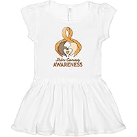 inktastic Skin Cancer Awareness Ribbon Infant Dress