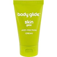 Body Glide Skin Glide Anti Friction, Anti Chafing Cream helps prevent rubbing leading to chafing, blisters & irritation | Anti chafe for thighs, feet, groin, butt, nipples, neck, waist & more | 1.6oz