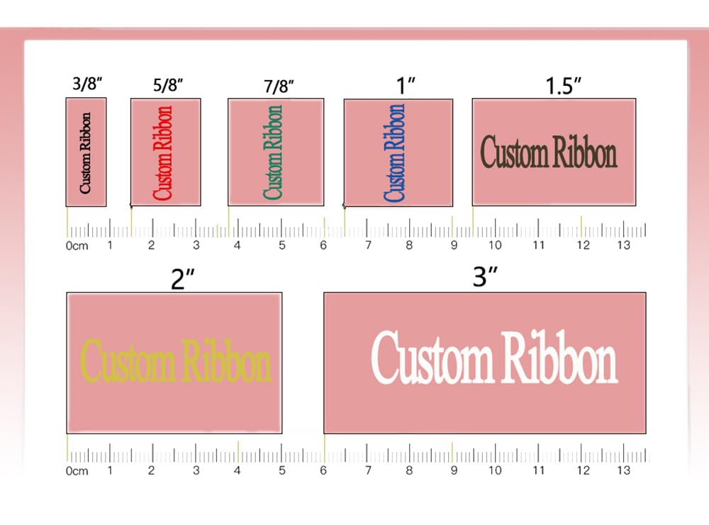 Personalized Logo Polyester Ribbon Wedding Birthday Satin Ribbons 100 Yard/lot,Custom Memorial Ribbons Personalized with Logo (100Yards(90m),13mm Ribbon)
