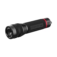 Coast GX20 1200 Lumen Waterproof Alkaline-Dual Power LED Flashlight with Twist Focus, Anti-Roll Cap and Textured Handle - Compatible with 4 x AAA Batteries (Included) or ZX750 Rechargeable Battery