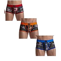 JOCKMAIL Men's Boxer Briefs Mens Underwear Boxer Briefs with Men's Boxer Shorts Camouflage Underwear Pack