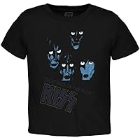 Kiss - Lil' Creatures Toddler T-Shirt 3T Black