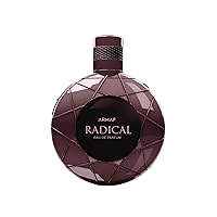 Radical Brown Eau De Parfum Spray for Men, 3.4 Ounce ARMAF Radical Brown Eau De Parfum Spray for Men, 3.4 Ounce