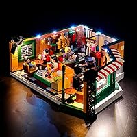 Light Kit for Lego® Friends Central Perk 21319 (Lego Set is not Included) (Advanced)