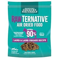 Grandma Mae's Country Naturals RawTernative Air Dried Dog Food 3 LB Lamb and Lamb Organs Recipe