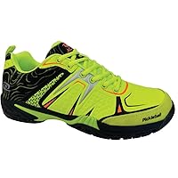 ACACIA Unisex-Adult Pickleball Shoes, Lime/Black, 12