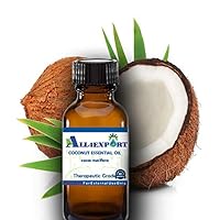 Pure Coconut Essential Oil (cocos nucifera) Premium and Natural Quality Oil (A4E_ESO_0180, 20 ML)
