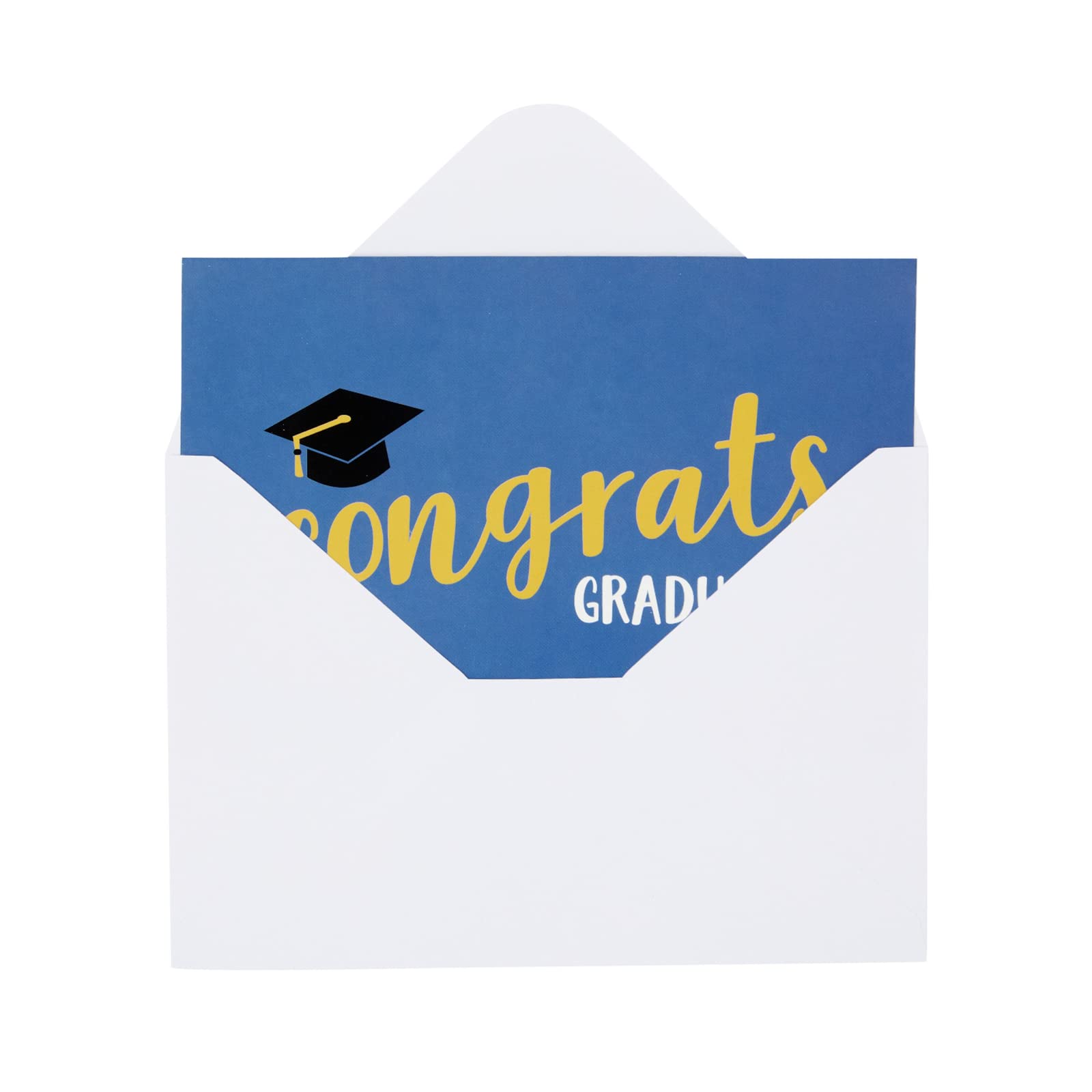 Juvale 36 Pack Blank Graduation Thank You Cards with Envelopes, 6 Assorted Designs (4x6 In)