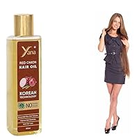 Red Onion Hair Oil With Black Seeds, Aloe Oil, Vit-E, Bhringraj Oil, Amla Oil, Brahmi Oil, For Men By Korean Technology