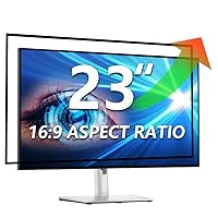 [2-Pack] 23 Inch Computer Screen Protector Blue Light and Anti Glare Filter, Eye Protection Computer Blue Light Blocking Screen for 23