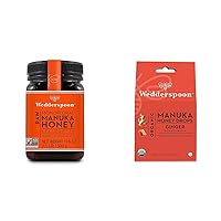 Wedderspoon Raw Premium Manuka Honey (16 KFactor) and Organic Manuka Honey Drops