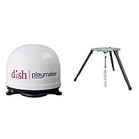 Winegard PL7000 Dish Playmaker Portable Antenna with Portable Tripod Mount