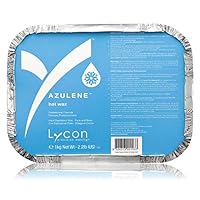 Lycon Wax ~ AZULENE HOT WAX 1kg / 35oz Strip-less Wax