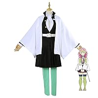 Anime Demon Slayer Cosplay Costume Tanjirou Zenitsu Giyuu Nezuko Kanao Mitsuri Obanai Kimono Outfit