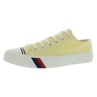 Keds Royal Lo Canvas Mens Shoes Size 7, Color: Pale Yellow