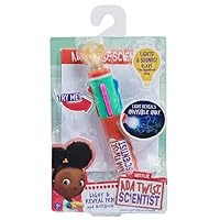 Just Play Ada Twist, Scientist Light and Reveal Pen with Invisible Ink, Lights Up and Plays The The Hypothesis Song, Accessory for Scientist Dress-Up Set, Kids Toys for Ages 3 Up