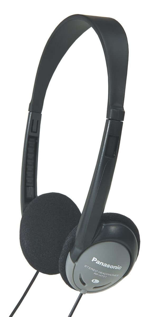 Panasonic (RP-HT21) 10-Pack Lightweight Headphones with XBS