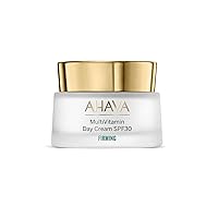 AHAVA Firming MultiVitamin Day Cream SPF 30 - Enriched with Dimethicone, Niacinamide, Panthenol, Vitamin E & Osmoter Blend of Dead Sea Minerals for Enhanced Firmness, Luminosity, Radiance 1.7 Fl Oz