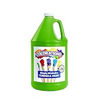 Colorations® Gallon of Apple Green Simply Washable Tempera Paint, Paint, Tempera Paint, Washable Paint, Washable Tempera Paint