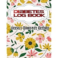 Year Diabetic Journal Log Book: Eat What You Love Diabetic Cookbook Size 8.5x11 Inches Matte Cover Design White Paper Sheet ~ Portable - Recipes # Diet 108 Page Fast Prints.