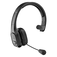 Wireless Bluetooth Headset with Built in Boom Microphone - Noise Cancelling ON Ear Gaming Headphone Compatible for iPhone 14 Pro Max Plus 13 12 11 SE Galaxy Z Flip, Z Fold S22 S21 (Padded ON Ear)