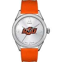 Timex Tribute Women's Collegiate Athena 40mm Watch - Oklahoma State Cowboys with Silicone Strap