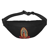 Virgin Mary Waist Pack Large Crossbody Fanny Pack Men Women Belt Bag Phone Bag