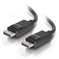 Legrand - C2G DisplayPort 1.2 Male to Male Displayport Cable, Black Display Port Cable, 1 Foot Digital Display Cable, 8k Display Port, 1 Count, C2G 54423
