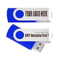 Customized USB Flash Drive in Box Thumb Drive Personalized Memory Stick 2GB 100 Pack