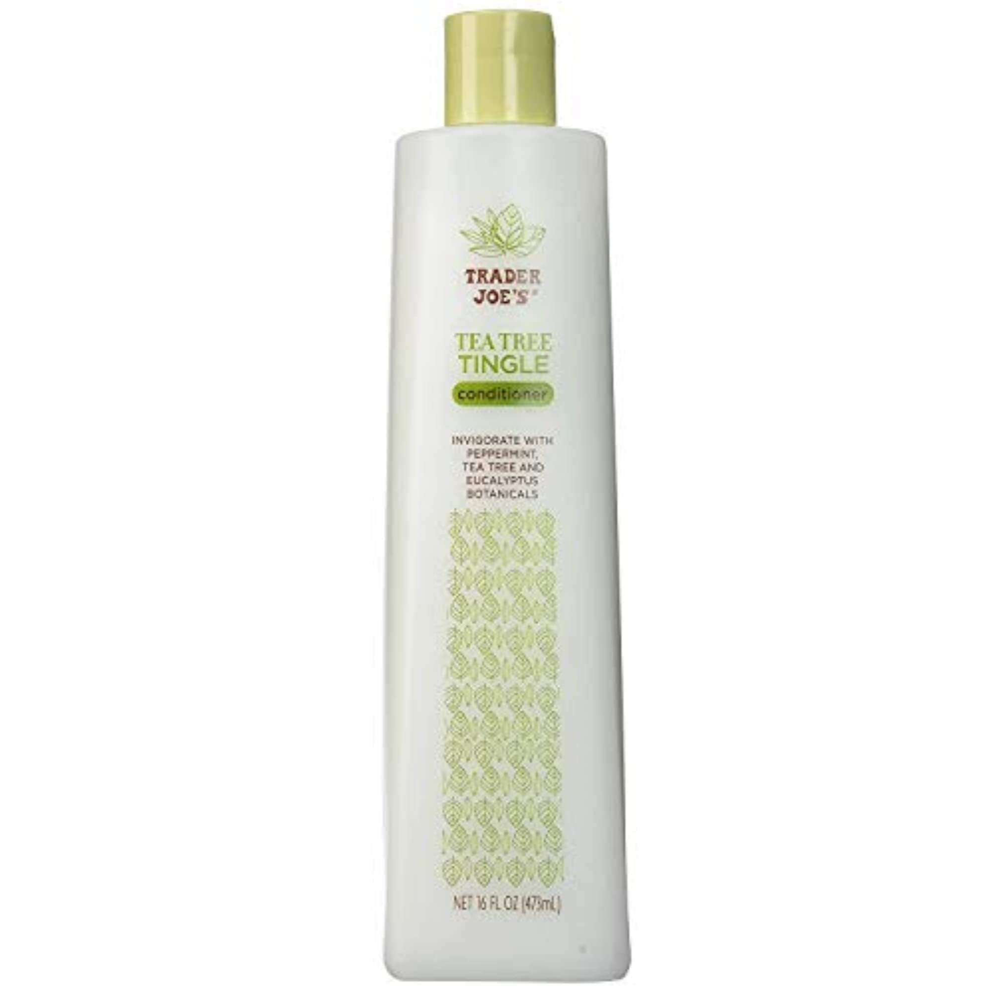 Trader Joe's Tea Tree Tingle Conditioner with Peppermint and Eucalyptus - Cruelty Free (16 oz)