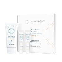 SunKissed TP SUN KIT, A Sun Protection Facial Kit Designed to Defense and Protect Skin from Harmful UV rays, For Face, 3 products in a Kit