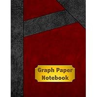 Boxed Phi – Graph Paper Notebook: (Red) Composition Notebook: 4 x 4 Quad Ruled – 0.25” grid (¼ Inch Squares): Over 100 Pages – Quadrille Graphing ... Research, Math & Science Students (8.5 x 11)