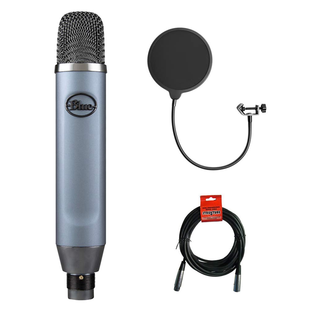 Mua Blue Ember Small Diaphragm Studio Condenser Microphone with Kellopy Pop  Filter & XLR-XLR Cable Bundle trên Amazon Mỹ chính hãng 2023 | Fado