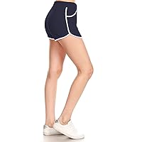 Leggings Depot Mid-Rise Fashion Shorts with Pockets