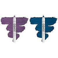 NYX PROFESSIONAL MAKEUP Jumbo Eye Pencil Bundle - Eggplant (Violet) & Blueberry Pop (Blue)