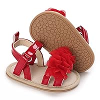 Infant Baby Girls Boys Sandals Summer Soft Anti-Slip Rubber Sole Outdoor Crib Shoes Infant Girls Toddler Flats First Walkers Shoes