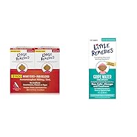 Infant Fever & Pain Reliever 2 Fl Oz (Pack of 2) + Gripe Water 4 Fl Oz for Gas, Colic, Fussiness Relief