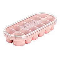Ice Cube Tray with Lid and Bin Stackable Covered Ice Cube Maker Freezer Easy Release Ice Trays Making Ice Bucket for Small Freezer Kitchen Stackable Ice Cube Tray with Lid and Bin Stackable Covered Ice Cube Maker Freezer Easy Release Ice Trays Making Ice Bucket for Small Freezer Kitchen Stackable