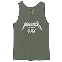 Birthday Gift Legends are Born in July Men's Tank Top