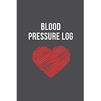 Blood Pressure Log: BP Journal | Record Heart Rate and Systolic & Diastolic Blood Pressure