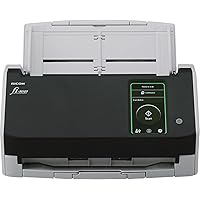 RICOH fi-8040 Premium Fast Front Office & Desktop Document, Receipt, ID Card Scanner with 50 Page Auto Feeder and PC-Less DirectScan Network Scanning Capability with 4-Year Advance Exchange Warranty
