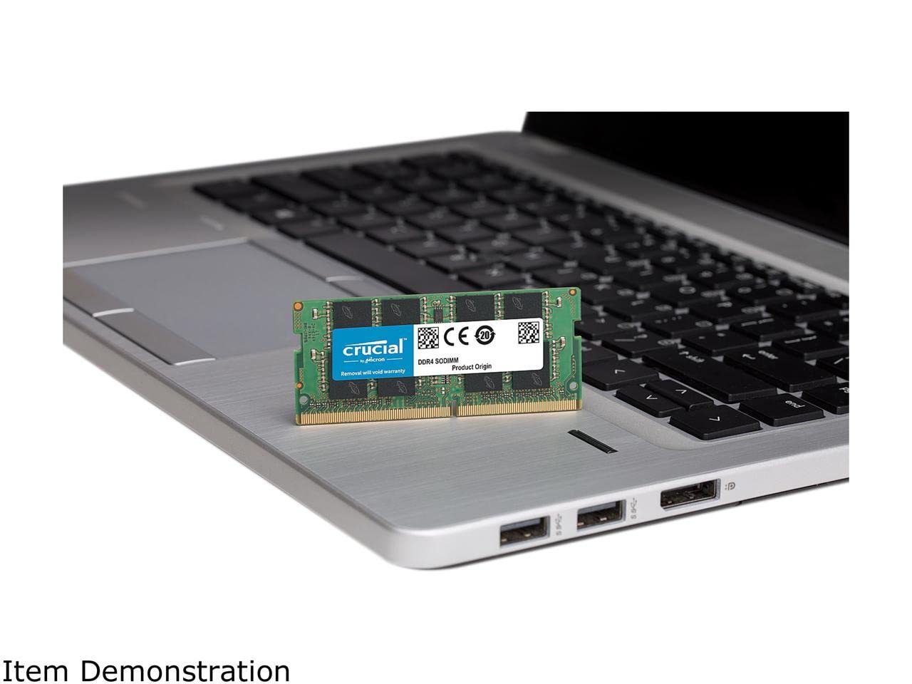 Crucial RAM 32GB Kit (2x16GB) DDR4 3200MHz CL22 (or 2933MHz or 2666MHz) Laptop Memory CT2K16G4SFRA32A
