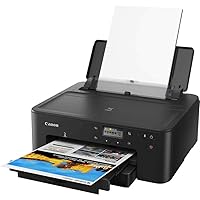 Canon PIXMA TS702 Wireless Single Function Printer | Mobile Printing with AirPrint(R), Google Cloud Print, and Mopria(R) Print Service, Works with Alexa, Black, One Size