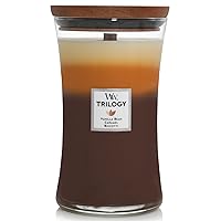 Large Hourglass Candle, Cafe Sweets - Premium Soy Blend Wax, Pluswick Innovation Wood Wick, Made in USA